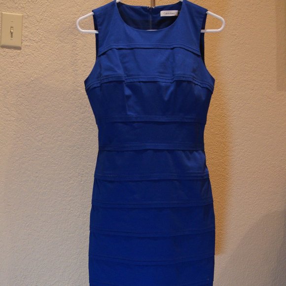 Calvin Klein Dresses & Skirts - Calvin Klein Royal Blue Dress